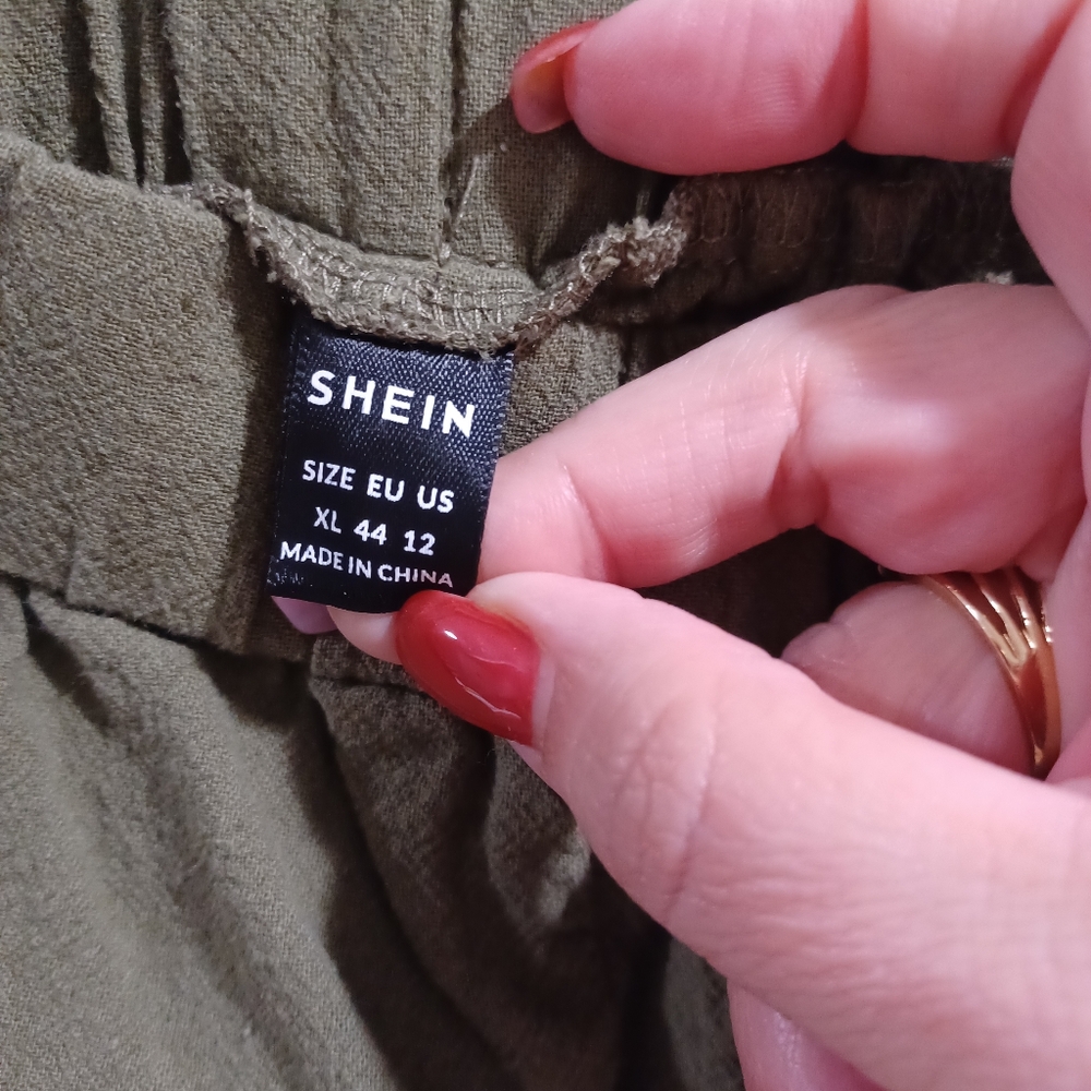 Wide Leg Split Hem Midi Pant - Picture 3 of 5